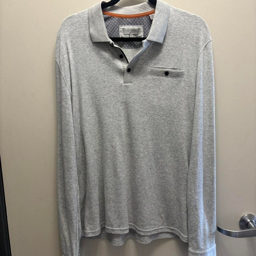 Ted-baker Men's Grey Polo-shirts